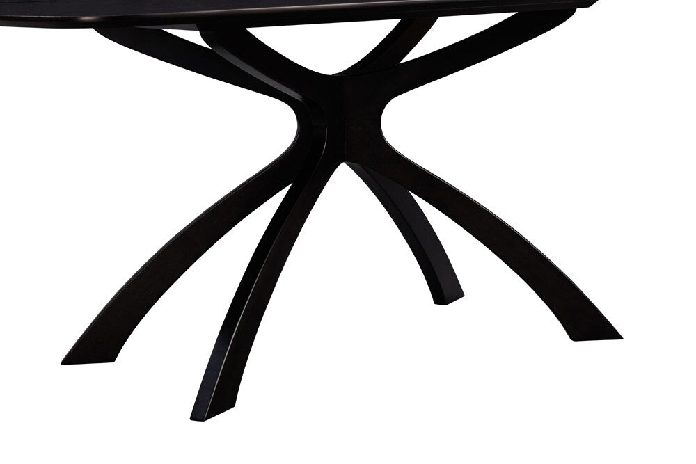 Boraam - Orleans 63in Cozy Corner Dining Table - Black - 84074 veiw 5
