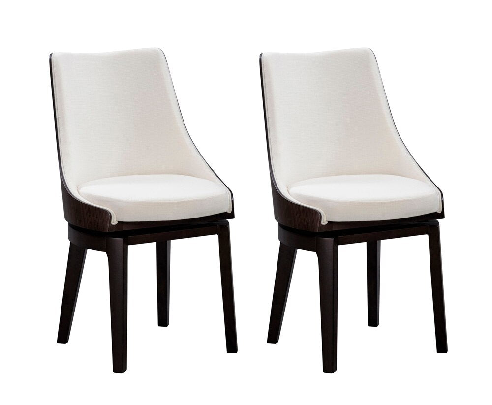 Boraam - Orleans Swivel High Back Dining Chairs - Set of 2 - 84700_BOR veiw 1