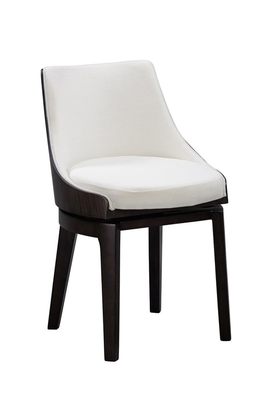 Boraam - Orleans Swivel Low Back Dining Chairs - Set of 2 - 84072 veiw 2