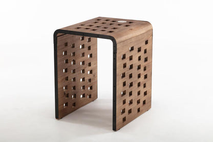 Boraam - Parker End Table with Wireless Phone Charger, Natural - 18139 veiw 3