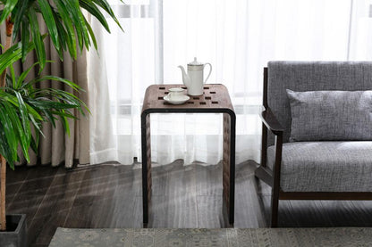 Boraam - Parker End Table with Wireless Phone Charger, Natural - 18139 veiw 5