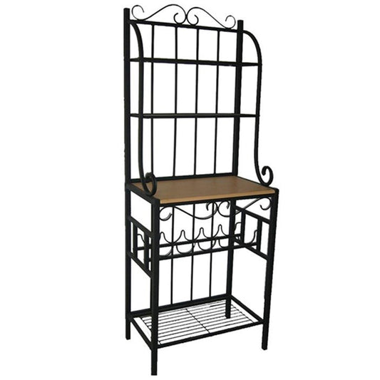 Boraam - Praha Bakers Rack in Black - 12503 veiw 1