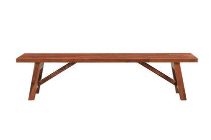 Boraam - Rasmus Accent Plant Table - Chestnut Wire-Brush Finish - 77321 veiw 2