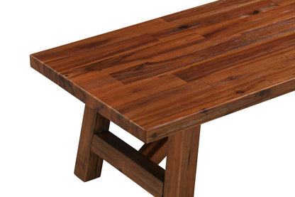 Boraam - Rasmus Accent Plant Table - Chestnut Wire-Brush Finish - 77321 veiw 3