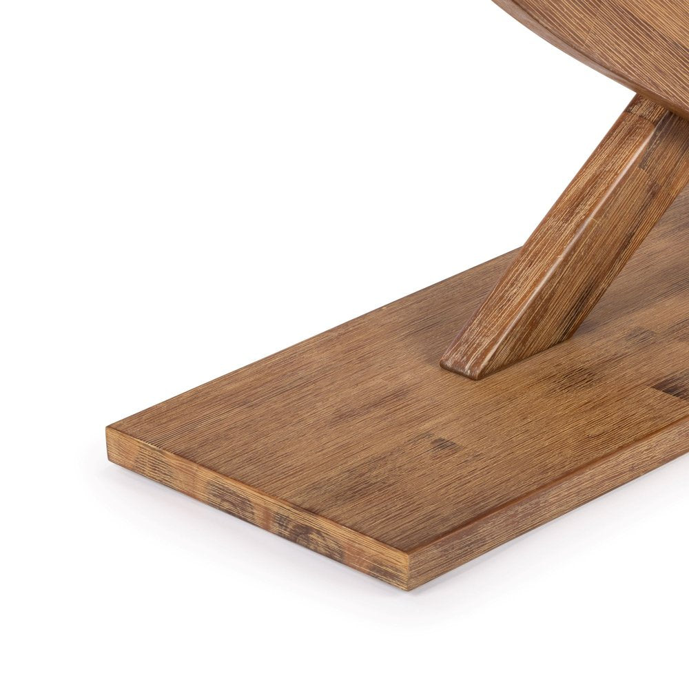 Boraam - Rasmus Console Table - Barnwood Wire-Brush - 77349 view 6