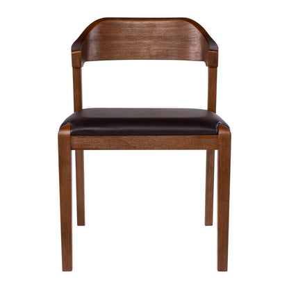 Boraam - Rasmus Dining Side Chair - Chestnut Wire-Brush Finish - 77316 veiw 2