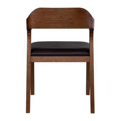Boraam - Rasmus Dining Side Chair - Chestnut Wire-Brush Finish - 77316 veiw 4