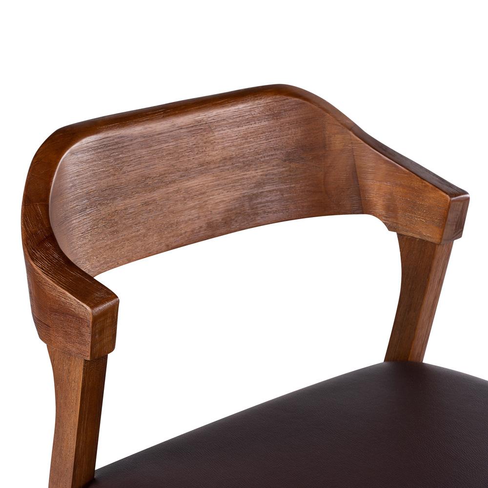 Boraam - Rasmus Dining Side Chair - Chestnut Wire-Brush Finish - 77316 veiw 5
