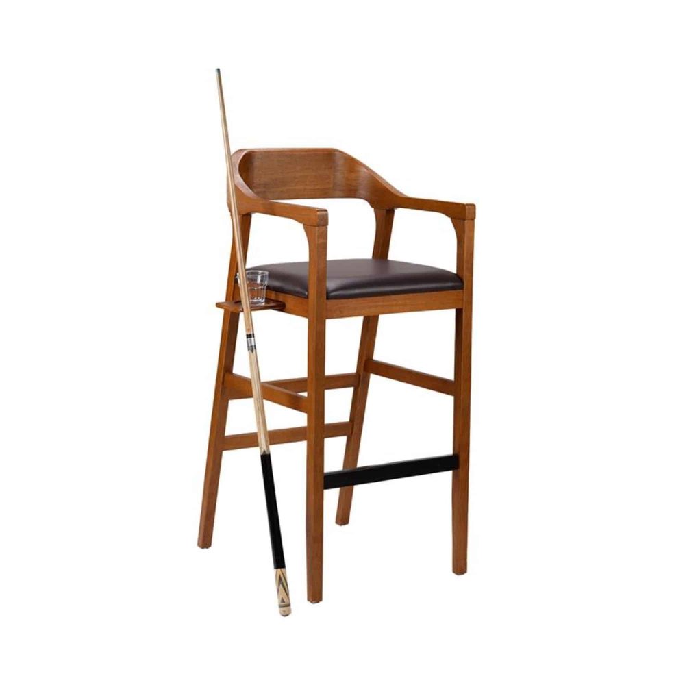Boraam - Rasmus Wood Extra Tall Bar Stool - Chestnut Wire-Brush Finish - 78034 view 8