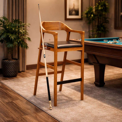 Boraam - Rasmus Wood Extra Tall Bar Stool - Chestnut Wire-Brush Finish - 78034 view 10