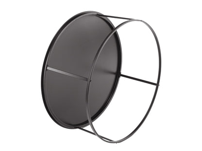 Boraam - Robertson Round Metal Coffee Table - Dark Brown Finish - 18107 veiw 3