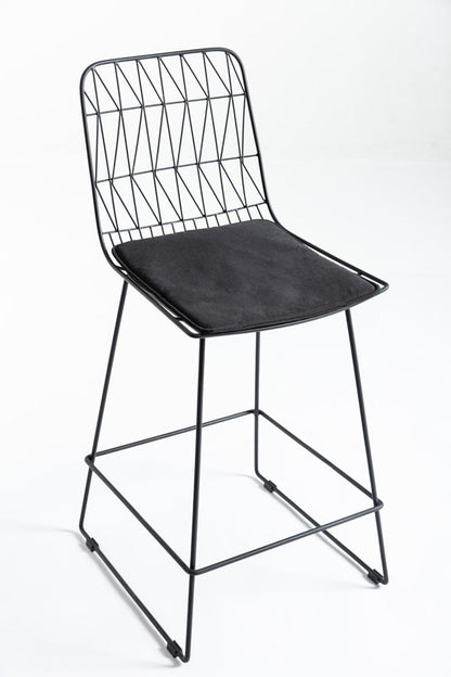 Boraam - Rowan Bar Stool, Set of 2, Black - 76158 veiw 2