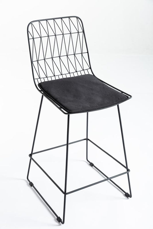 Boraam - Rowan Bar Stool, Set of 2, Black - 76158 veiw 2
