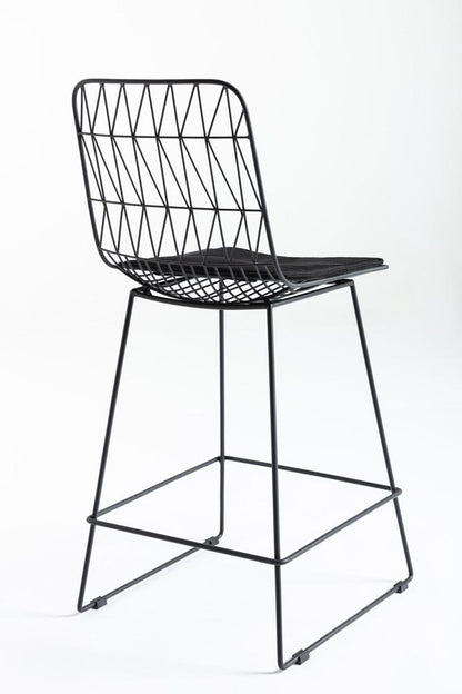 Boraam - Rowan Bar Stool, Set of 2, Black - 76158 veiw 4
