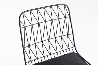 Boraam - Rowan Bar Stool, Set of 2, Black - 76158 veiw 5