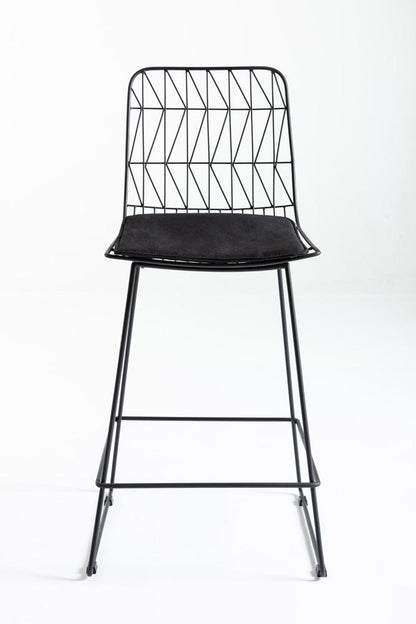 Boraam - Rowan Bar Stool, Set of 2, Black - 76158 veiw 6