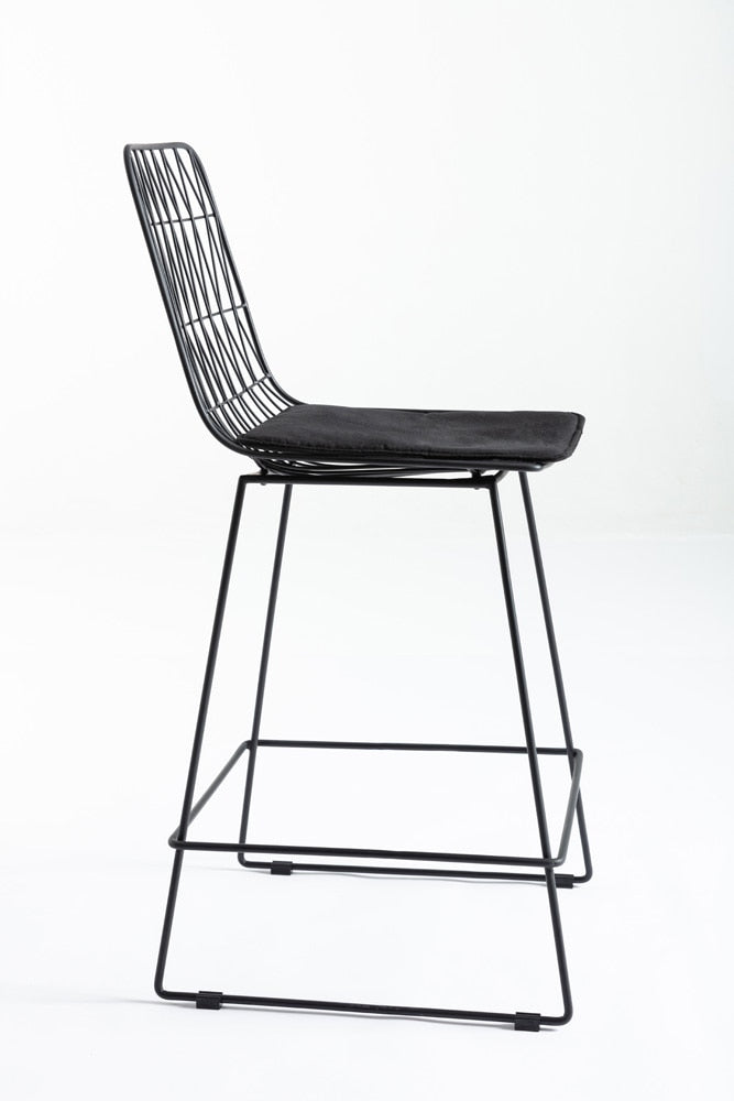 Boraam - Rowan Bar Stool, Set of 2, Black - 76158 veiw 8