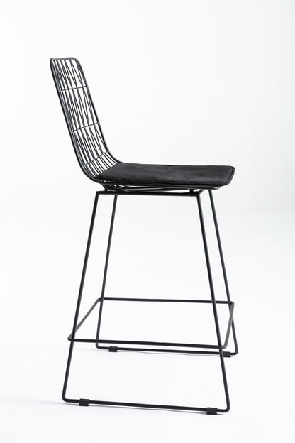 Boraam - Rowan Bar Stool, Set of 2, Black - 76158 veiw 8
