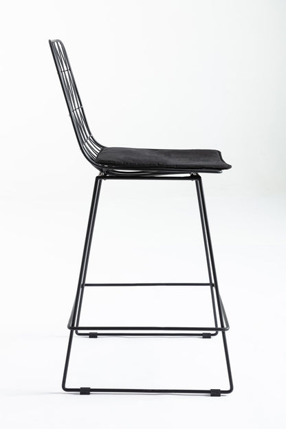 Boraam - Rowan Bar Stool, Set of 2, Black - 76158 veiw 9