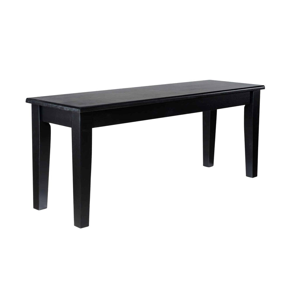 Boraam - Shaker Dining Bench - Black - 36318 view 1