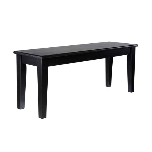 Boraam - Shaker Dining Bench - Black - 36318 view 1