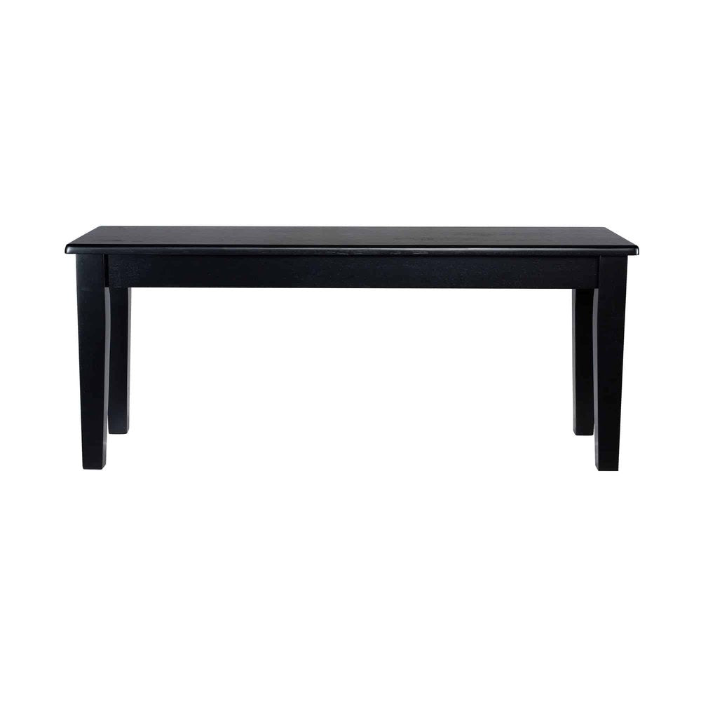 Boraam - Shaker Dining Bench - Black - 36318 view 2
