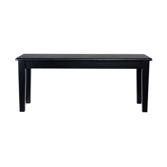 Boraam - Shaker Dining Bench - Black - 36318 view 2