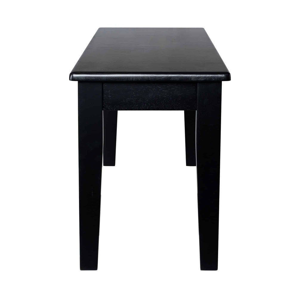 Boraam - Shaker Dining Bench - Black - 36318 view 3