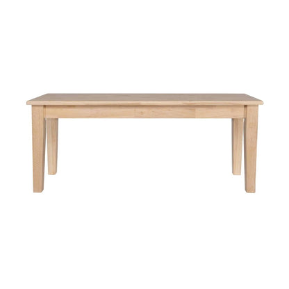 Boraam - Shaker Dining Bench - Blonde Oak - 36218 view 2