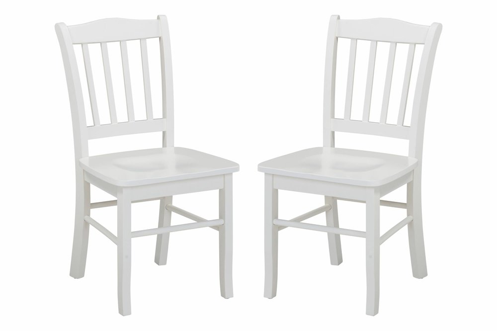 Boraam - Shaker Dining Chairs - Cream Finish (Set of 2) - 31336 view 1