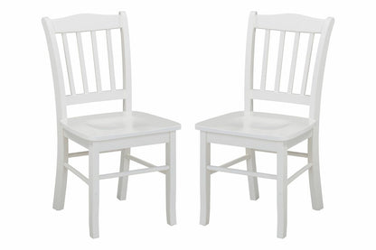 Boraam - Shaker Dining Chairs - Cream Finish (Set of 2) - 31336 view 1
