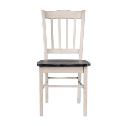 Boraam - Shaker Dining Chairs - European Black Ash/Antique White (Set of 2) - 30018 view 3