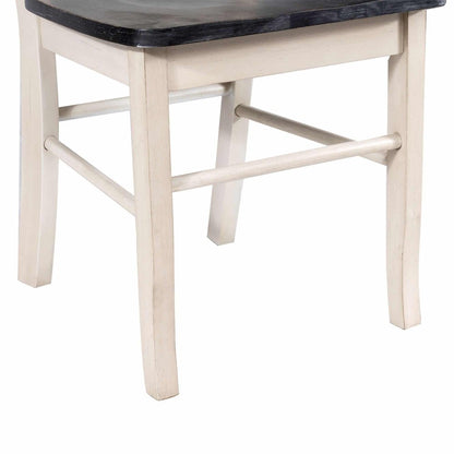 Boraam - Shaker Dining Chairs - European Black Ash/Antique White (Set of 2) - 30018 view 8