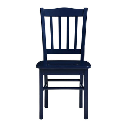 Boraam - Shaker Dining Chairs - Navy Blue Finish (Set of 2) - 31236 view 3