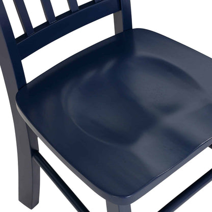 Boraam - Shaker Dining Chairs - Navy Blue Finish (Set of 2) - 31236 view 6