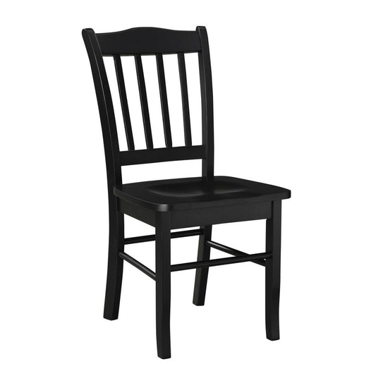 Boraam - Shaker Dining Chairs, Set of 2 - Black - 30236 veiw 2