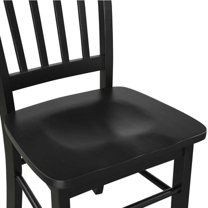 Boraam - Shaker Dining Chairs, Set of 2 - Black - 30236 veiw 7