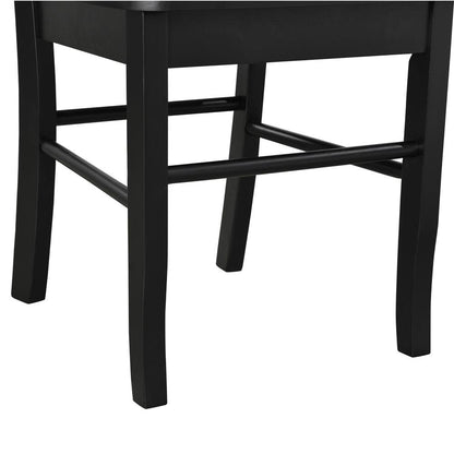 Boraam - Shaker Dining Chairs, Set of 2 - Black - 30236 veiw 8