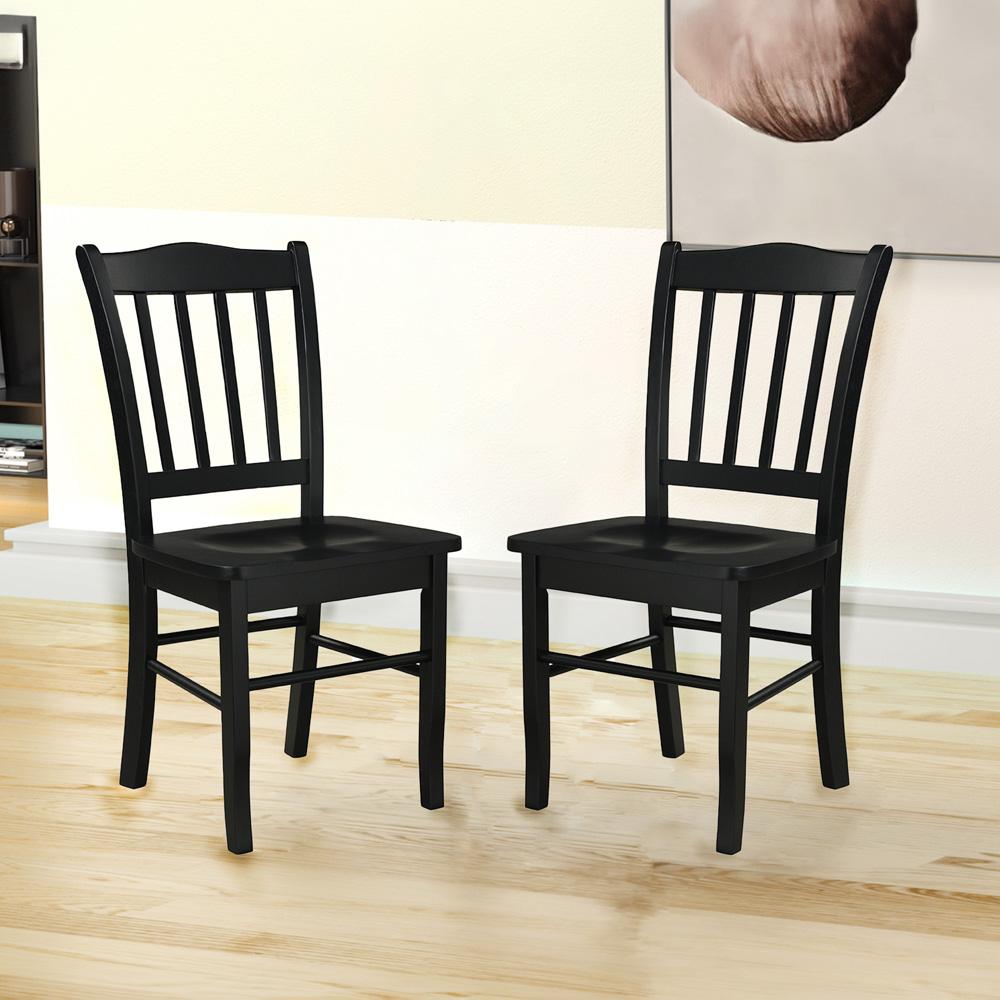 Boraam - Shaker Dining Chairs, Set of 2 - Black - 30236 veiw 9