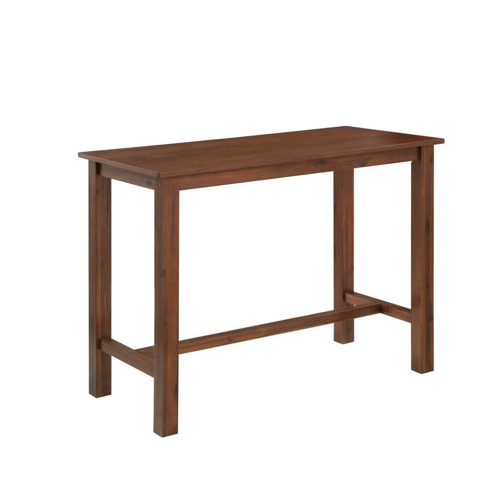 Boraam - Sonoma 4pc Pub Set - Chestnut Wire-Brush Finish - 75127 veiw 2