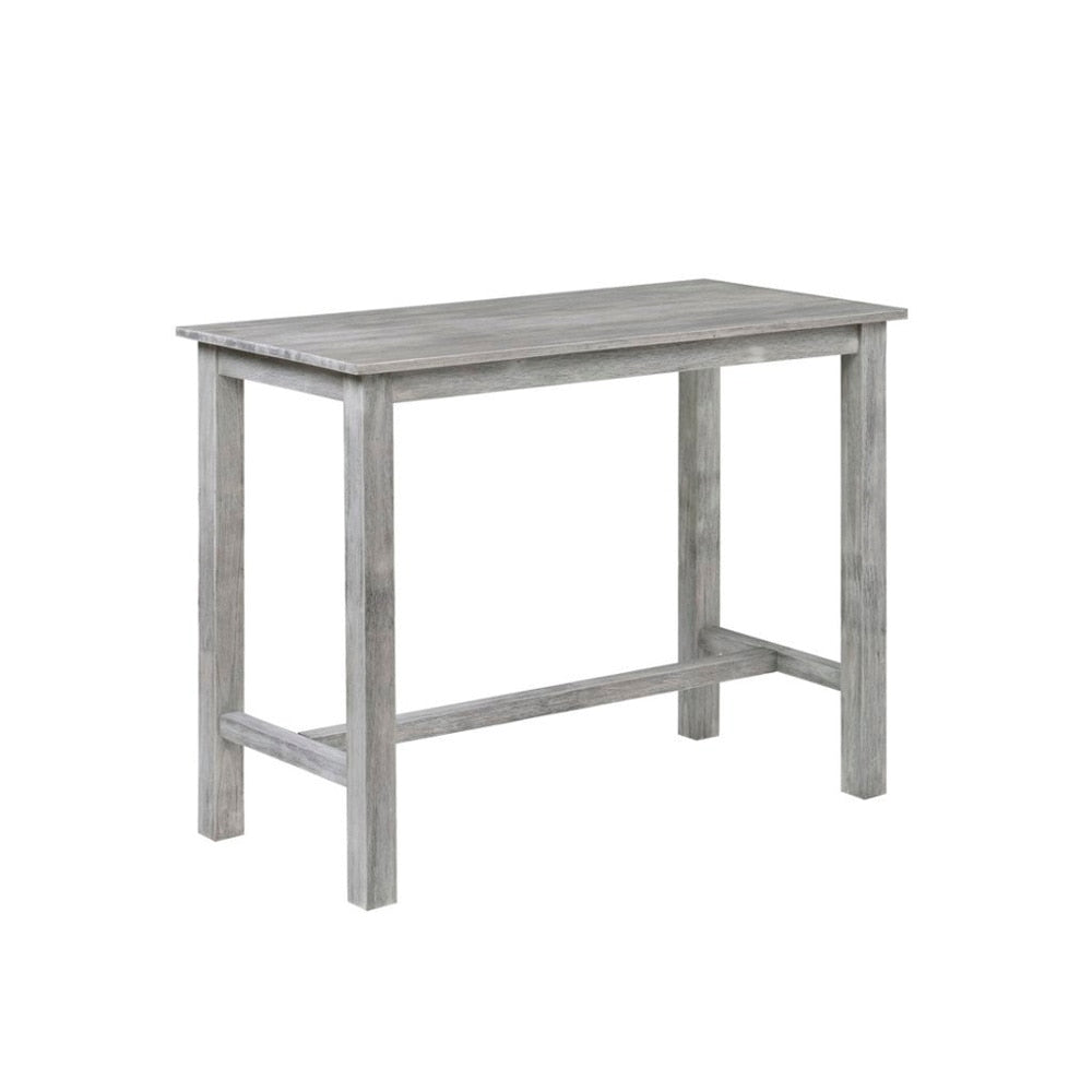 Boraam - Sonoma 4pc Pub Set - Storm Gray Wire-Brush Finish - 75227 veiw 2