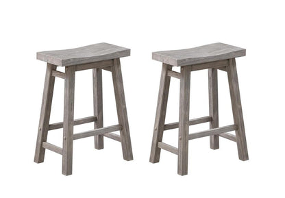 Boraam - Sonoma 4pc Pub Set - Storm Gray Wire-Brush Finish - 75227 veiw 6