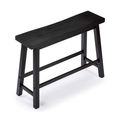 Boraam - Sonoma Backless Bench - Black Charcoal - 75425 view 3