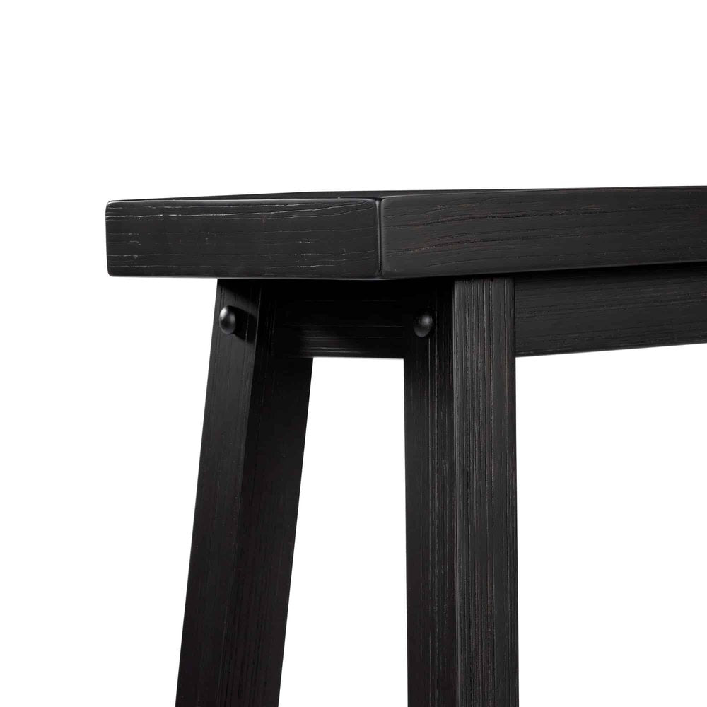 Boraam - Sonoma Backless Bench - Black Charcoal - 75425 view 7