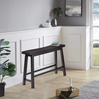 Boraam - Sonoma Backless Bench - Black Charcoal - 75425 view 10