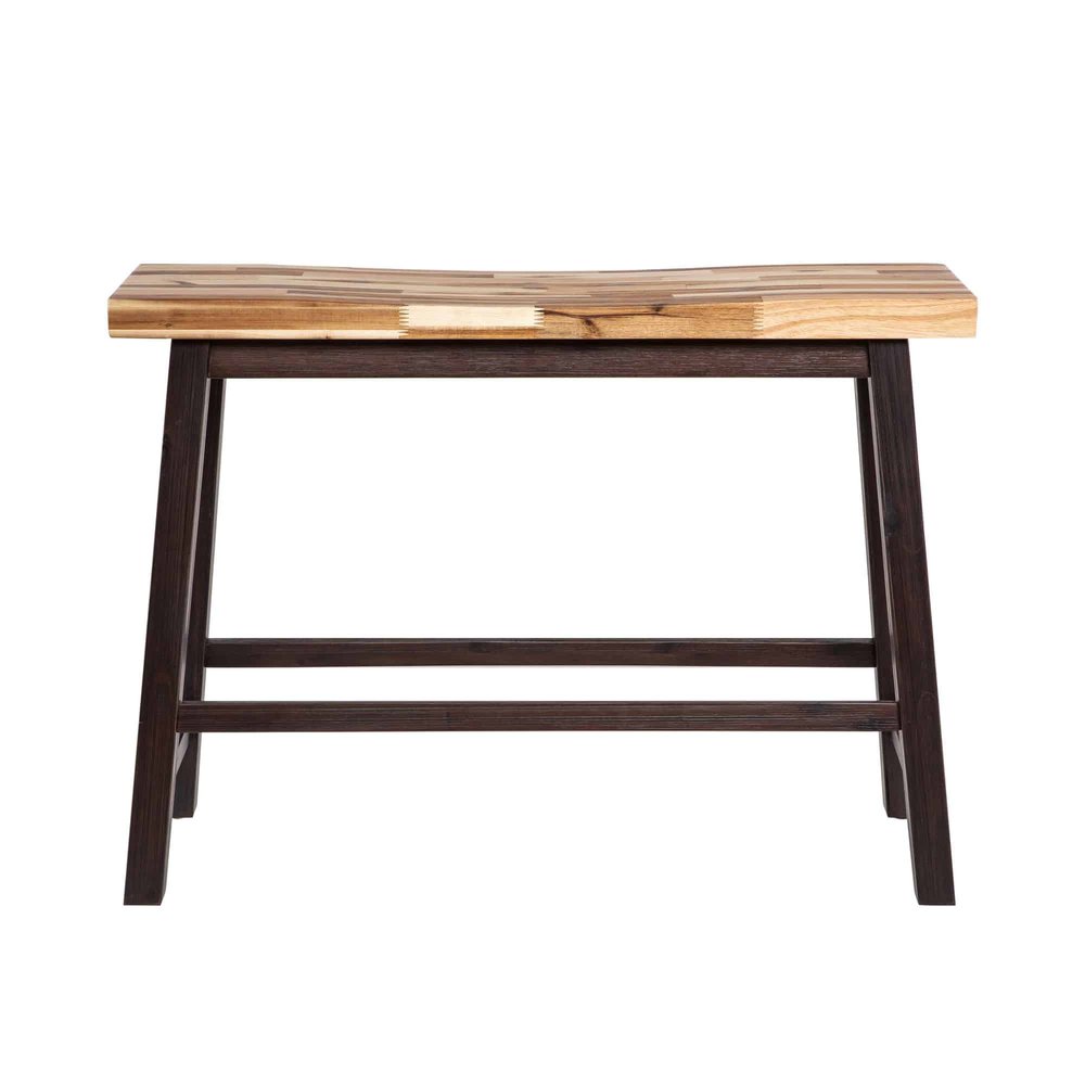 Boraam - Sonoma Backless Bench - Blended Espresso Finish - 75325 view 2