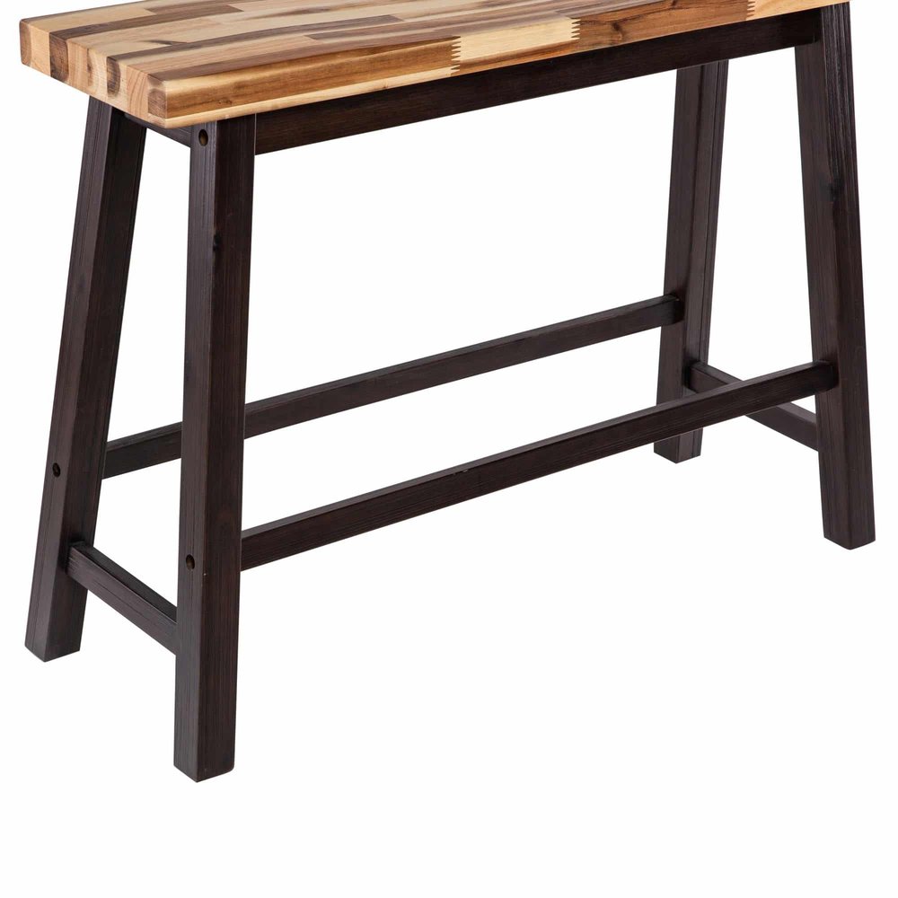 Boraam - Sonoma Backless Bench - Blended Espresso Finish - 75325 view 5