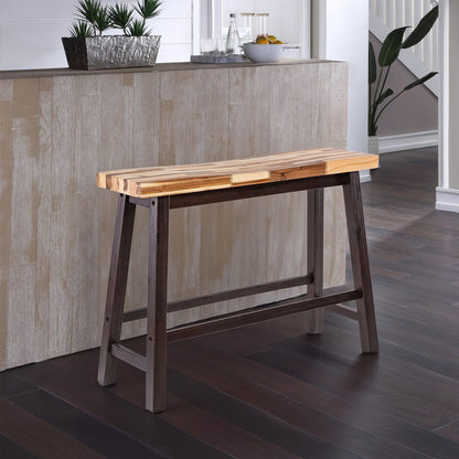Boraam - Sonoma Backless Bench - Blended Espresso Finish - 75325 view 6