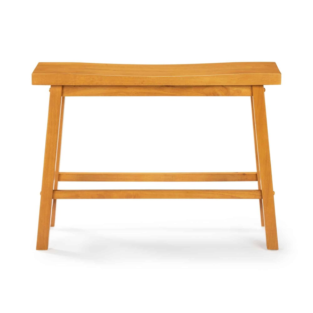 Boraam - Sonoma Backless Bench - Honey Oak - 75625 view 2