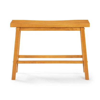 Boraam - Sonoma Backless Bench - Honey Oak - 75625 view 2